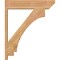 Ekena Millwork Imperial Slat Smooth Outlooker, Western Red Cedar, 7 1/2"W x 32"D x 38"H OUT08X32X38IMP06SWR - alternate 4
